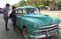 The smartphone ride-sharing app Sube works similarly to Uber