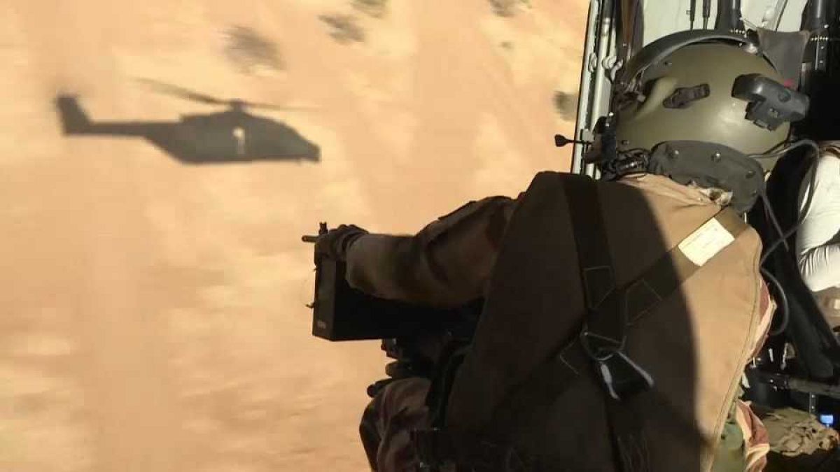 Photo force Barkhane au Mali : le chef du groupe islamiste Aqmi abattu.
