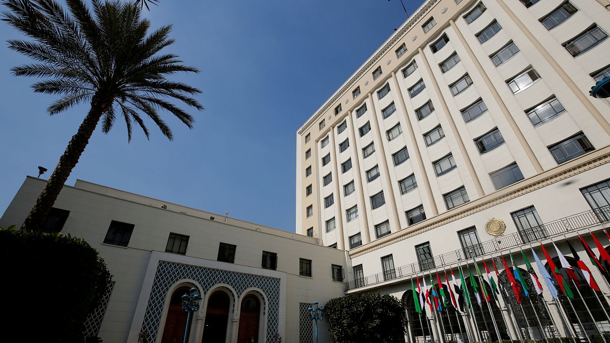مقر جامعة الدول العربية في العاصمة المصرية القاهرة