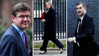 Greg Clark, Amber Rudd and David Gauke.