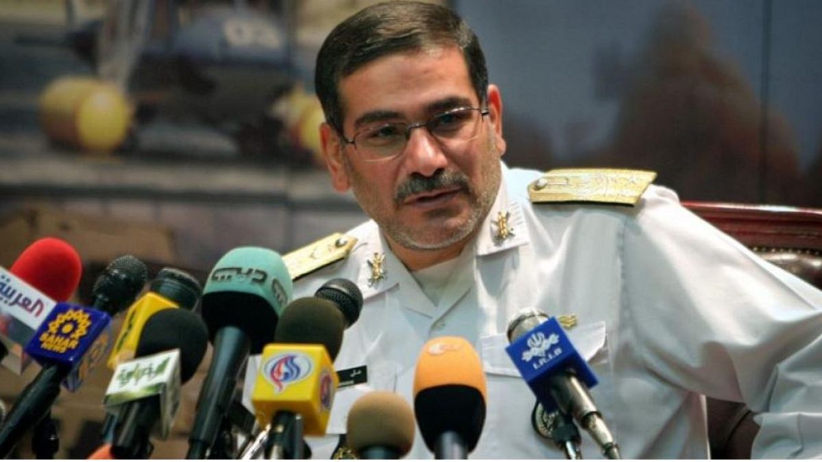 علي شامخاني الأمين العام لمجلس الأمن القومي الإيراني 