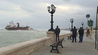 Hurricane Bora hits Italian and Croatian coasts