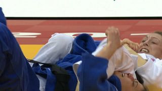 Japan turns up the heat with stunning judo at Dusseldorf Grand Slam