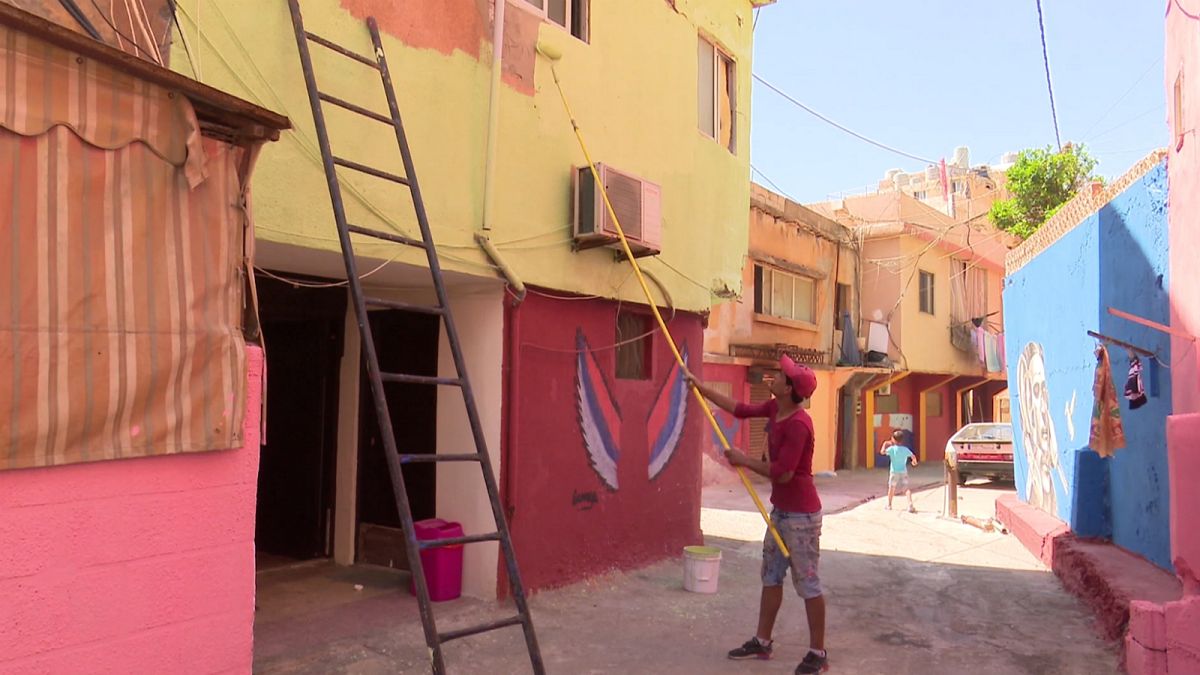 Artists and locals make-over Beirut suburb of Ouzai