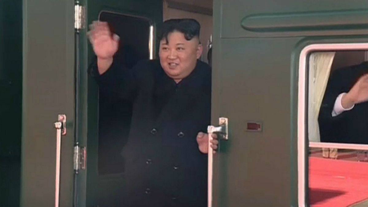 ویدیوی بدرقه کیم جونگ اون؛ قطار رهبر کره شمالی درمسیر ویتنام 