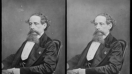 Charles Dickens, taken circa 1863.