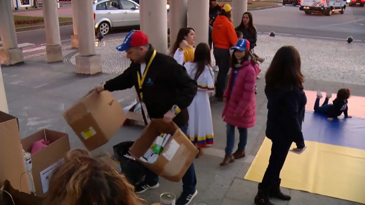 La comunidad venezolana en Portugal se moviliza para enviar medicamentos al país