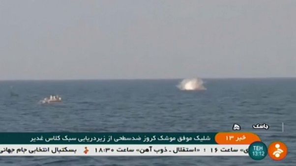 Sikeresen tesztelt tengeralattjáróról indítható rakétát Irán Sikeresen tesztelt tengeralattjáróról indítható rakétát Irán