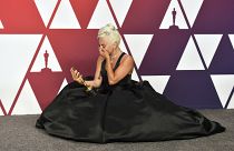 Lady Gaga, ganadora del premio a la mejor canción original por "Shallow" 