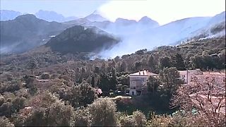 La Corse lutte contre les flammes