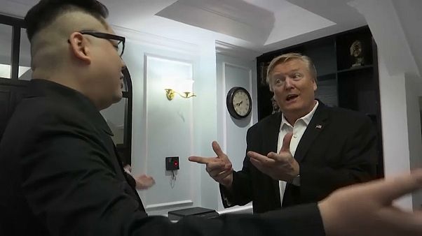 "Kim" und "Donald" treiben in Hanoi ihr Unwesen "Kim" und "Donald" treiben in Hanoi ihr Unwesen