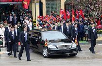 Kim Jong-Un llega a Hanoi para avanzar en las negociaciones con Donald Trump