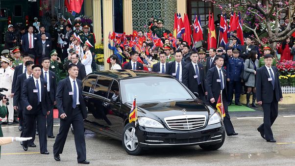 Kim Jong-Un llega a Hanoi para avanzar en las negociaciones con Donald Trump Kim Jong-Un llega a Hanoi para avanzar en las negociaciones con Donald Trump
