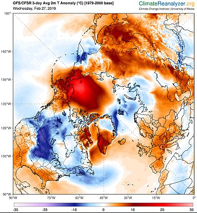 Record-breaking February Weather Is Due To Warming Of The Arctic, Says ...