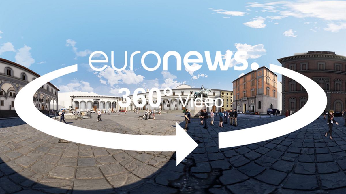 Watch in 360°: Florence's Institute of the Innocents