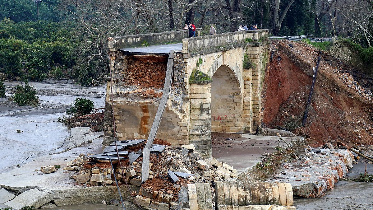 «Κατακλυσμός» στην Κρήτη: Έβρεχε αδιάκοπα επί 41 ώρες 