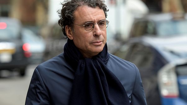 Alexandre Djouhri à Londres, le 22 février 2018 Alexandre Djouhri à Londres, le 22 février 2018