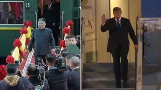 Kim e Trump já estão no Vietname