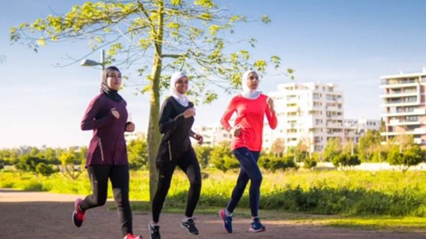 حجاب ورزشی دکتلون/ عکس از فیلم تبلیغاتی حجاب ورزشی دکتلون/ عکس از فیلم تبلیغاتی
