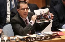 Venezuela Minister of Foreign Affairs Jorge Arreaza at the UNSC