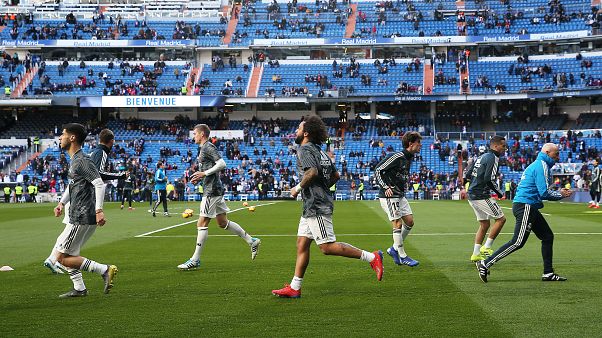 L'heure du "clasico" à Santiago Bernabeu L'heure du "clasico" à Santiago Bernabeu