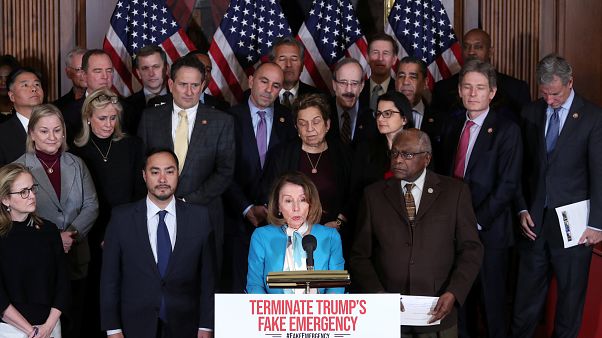 Repräsentantenhaus stimmt gegen Trumps Notstandserklärung Repräsentantenhaus stimmt gegen Trumps Notstandserklärung