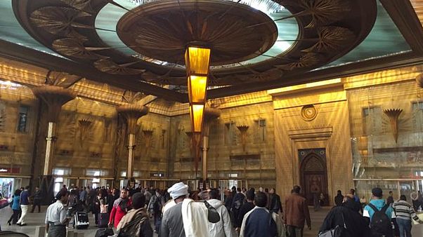 Dozens killed and injured in crash and fire at Cairo's main railway station Dozens killed and injured in crash and fire at Cairo's main railway station