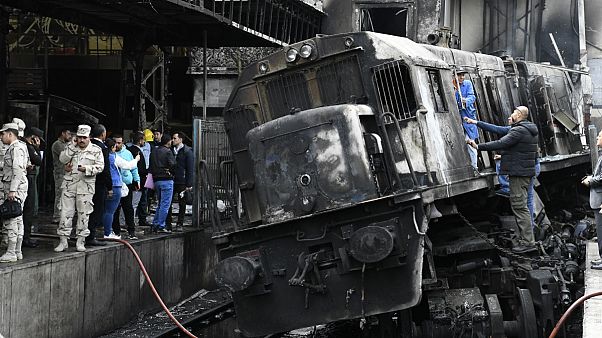 سانحه قطار در مصر سانحه قطار در مصر