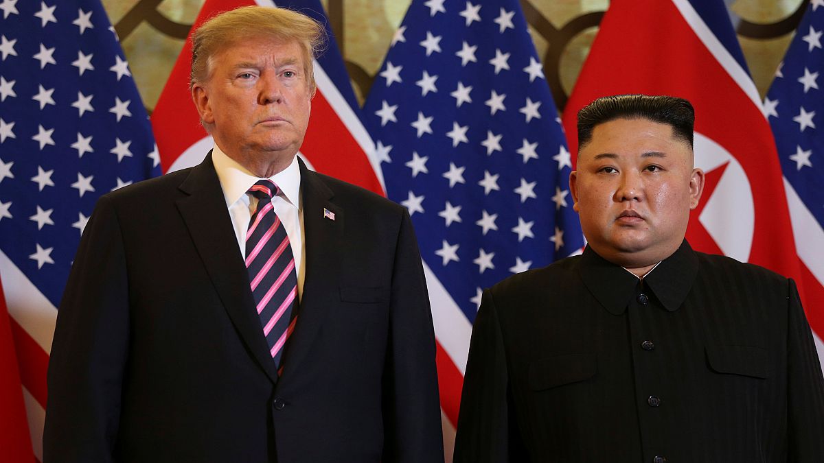 Donald Trump és Kim Dzsongun közös vacsorája