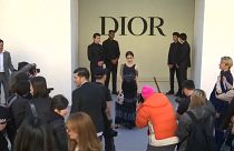 Desfiles de Dior y Saint Laurent en París