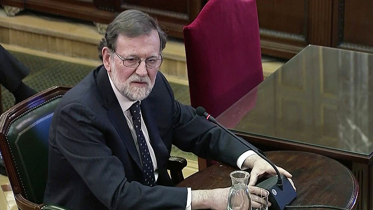 Rajoy ante el Supremo: "Eran plenamente conscientes de que no iba a autorizar un referéndum"