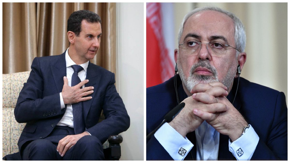 دعوت بشار اسد از جواد ظریف برای سفر به سوریه