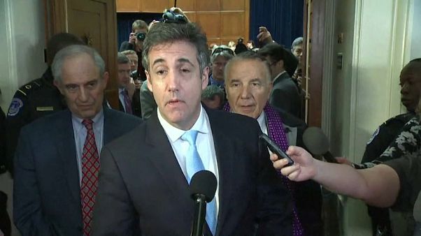 Trump wehrt sich gegen die Vorwürfe seines Ex-Anwalts Michael Cohen Trump wehrt sich gegen die Vorwürfe seines Ex-Anwalts Michael Cohen