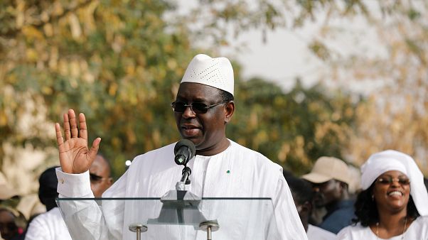 Macky Sall, presidente senegalês Macky Sall, presidente senegalês