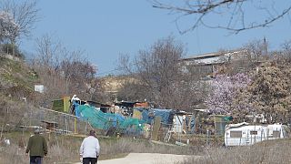 A Roma settlement