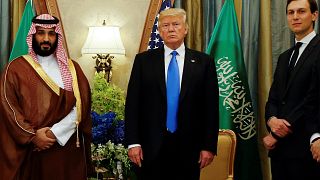 Suudi Prens Muhammed Bin Salman Abd Başkanı Donald Trump