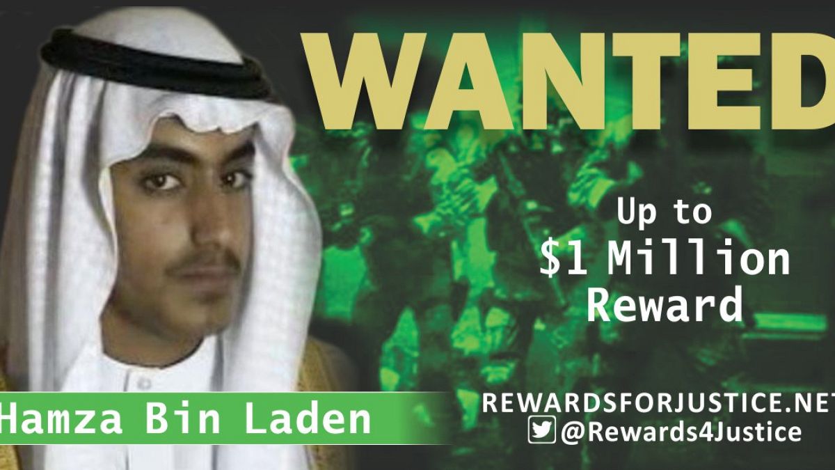 آمریکا برای پسر بن‌ لادن یک میلیون دلار جایزه تعیین کرد