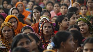 Bangladeşli kadın çalışanlar 