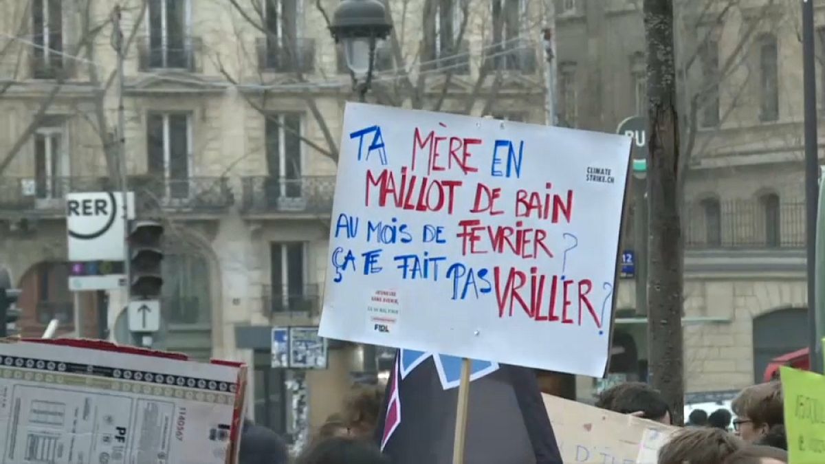 Maniestation, Paris, 1er mars 2019. Capture d'écran