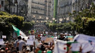 Algerian protesters demand their ailing president steps down