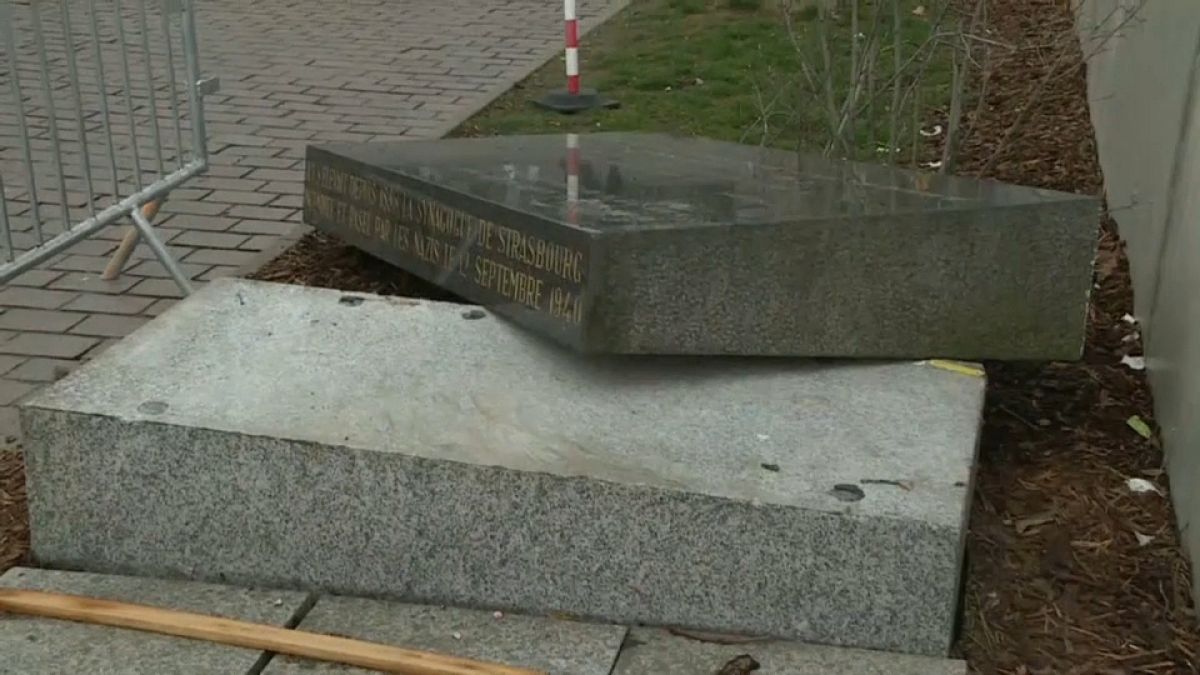 Strasbourg's vandalised Jewish Memorial sparks indignation 