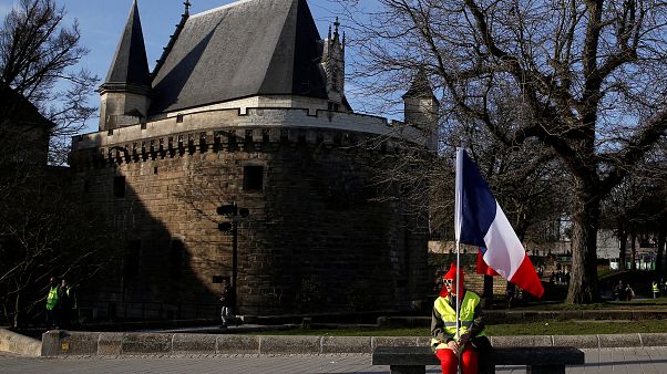 «Κίτρινα Γιλέκα»: Στους δρόμους για ακόμη ένα Σάββατο «Κίτρινα Γιλέκα»: Στους δρόμους για ακόμη ένα Σάββατο