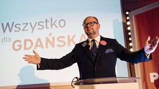 Gdansk's Mayor Pawel Adamowicz was stabbed to death in January