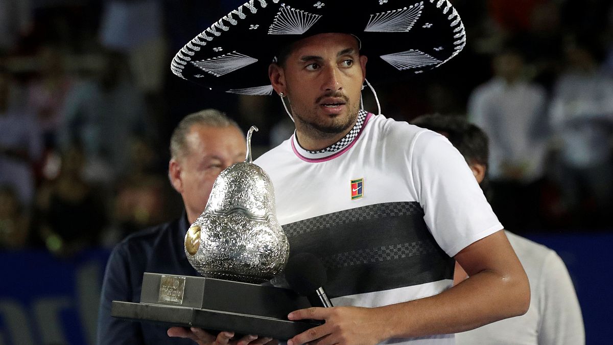 Tennis : Kyrgios, le "bad boy" australien, roi d'Acapulco