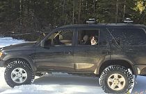 ABD: Aracı kara saplanan sürücü şili sosuyla 5 gün hayatta kaldı