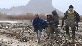 عملیات امدادرسانی به سیل‌زدگان افغانستان