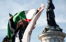 جانب من مظاهرات باريس