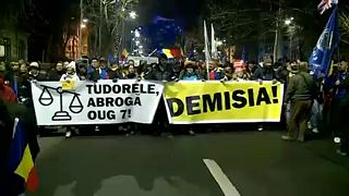 Tüntetések Romániában