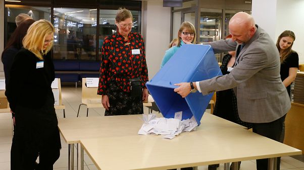 Estonia's centre-right opposition party wins general election Estonia's centre-right opposition party wins general election