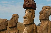 Osterinsel: Die Moai-Skulpturen haben „Lepra“
